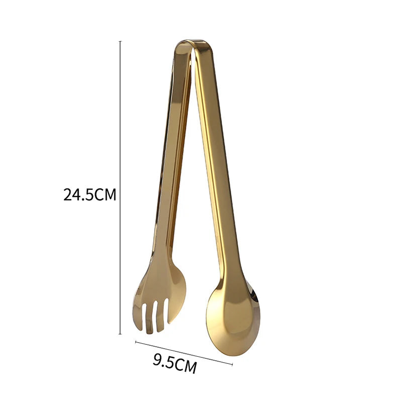 Gold BBQ Food Tong