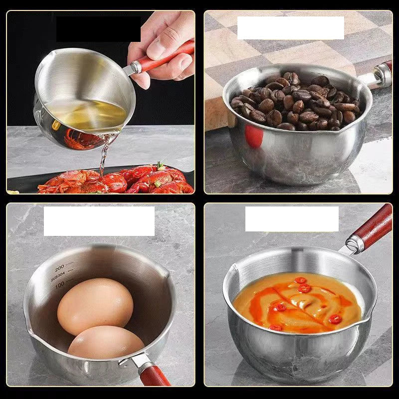 Stainless Steel Oil Saucepan