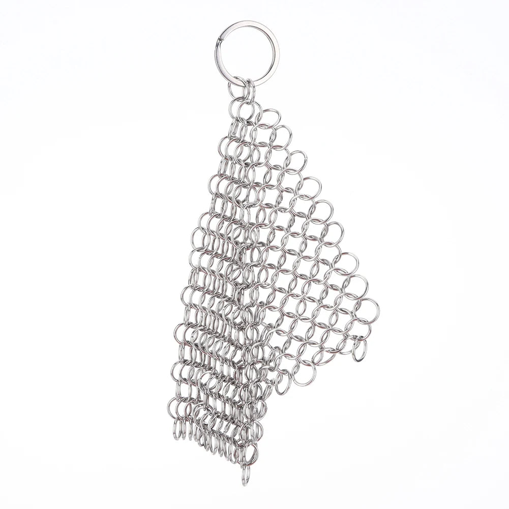 Cast Iron Cleaner Stainless Steel Pot Cleaning Scrubber