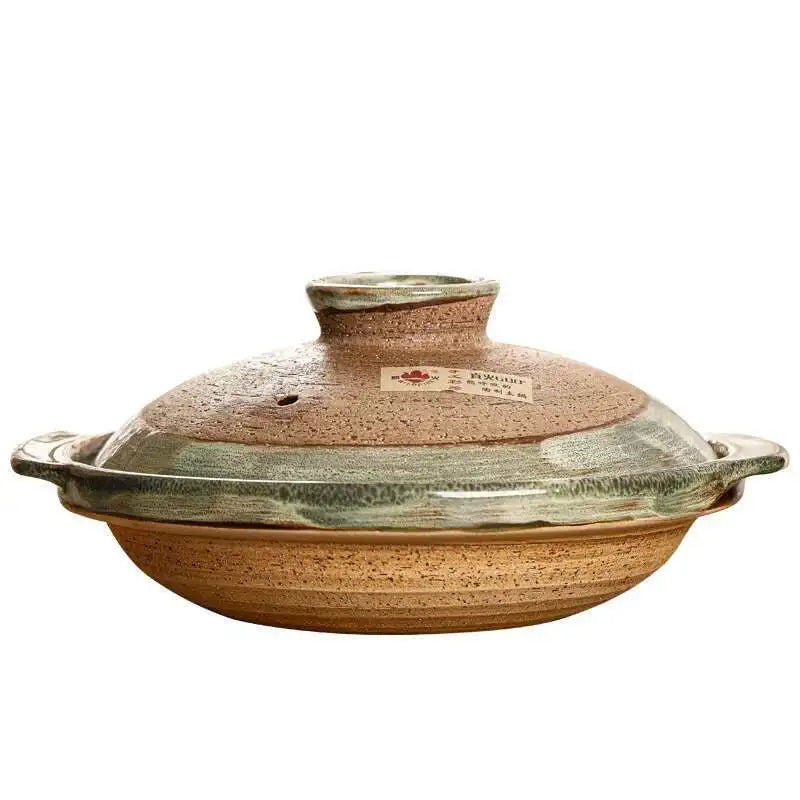 Japanese Clay Casserole Stew Pot
