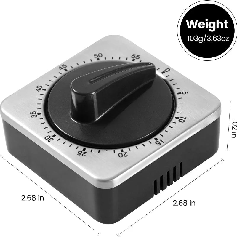Kitchen Timer with Magnetic Back