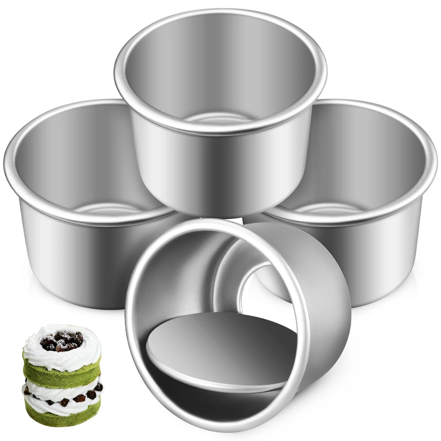 Mini Mold Tins with Detachable Bottom