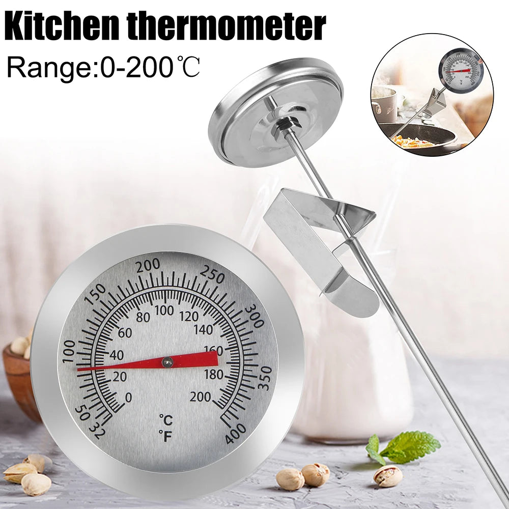 Stainless Steel 0~200℃ Cooking Thermometer