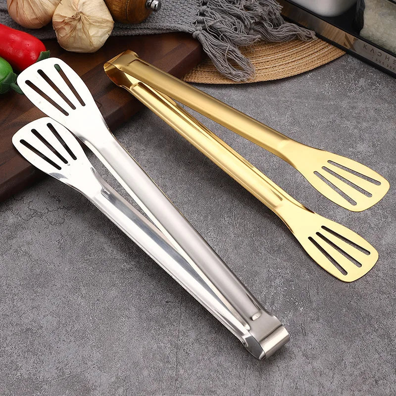 Gold BBQ Food Tong