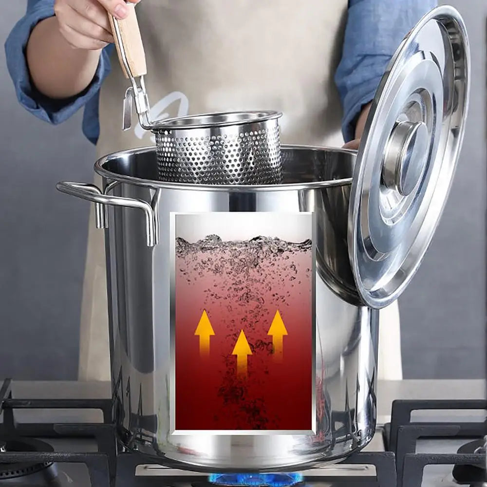 Stainless Steel Large Capacity Stockpot