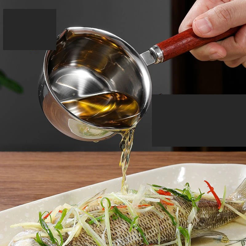 Stainless Steel Oil Saucepan