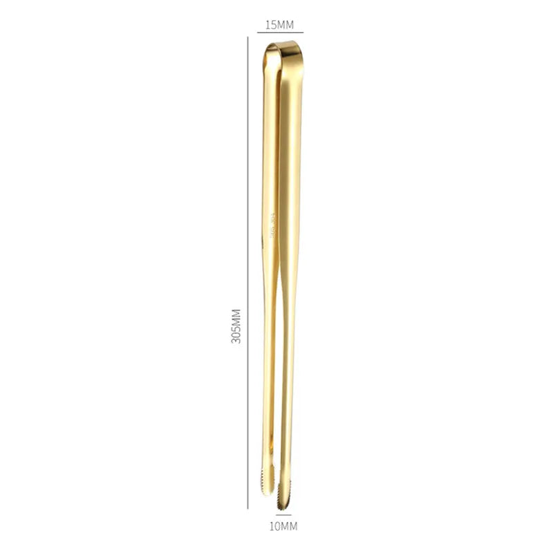 Gold BBQ Food Tong