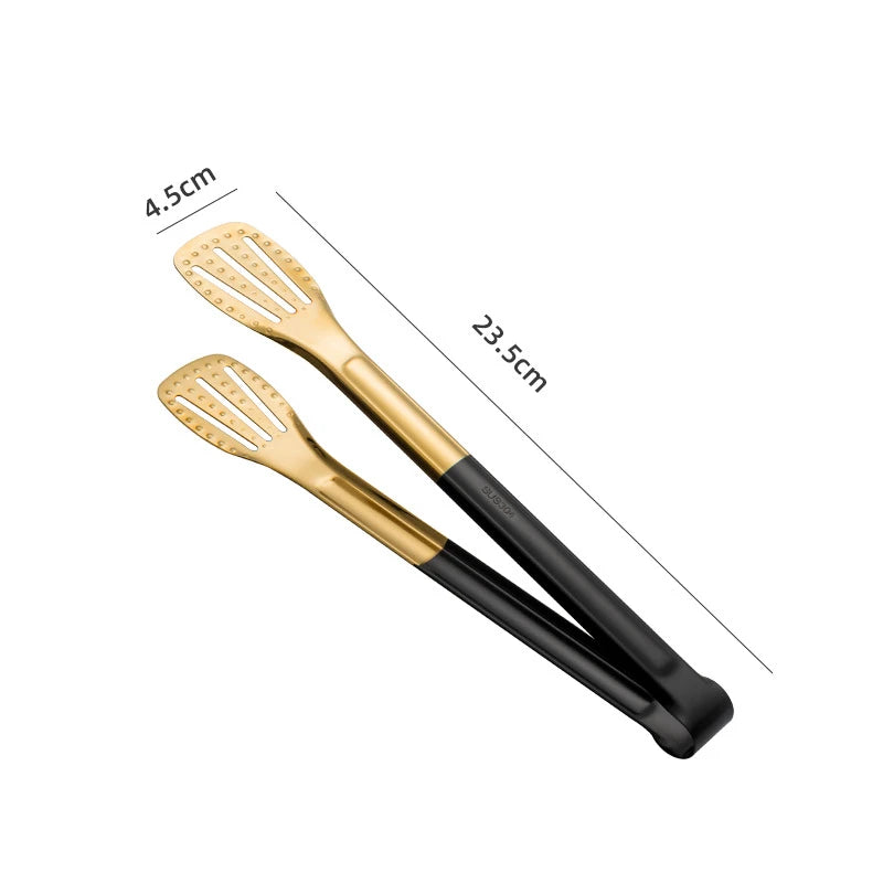 Gold BBQ Food Tong