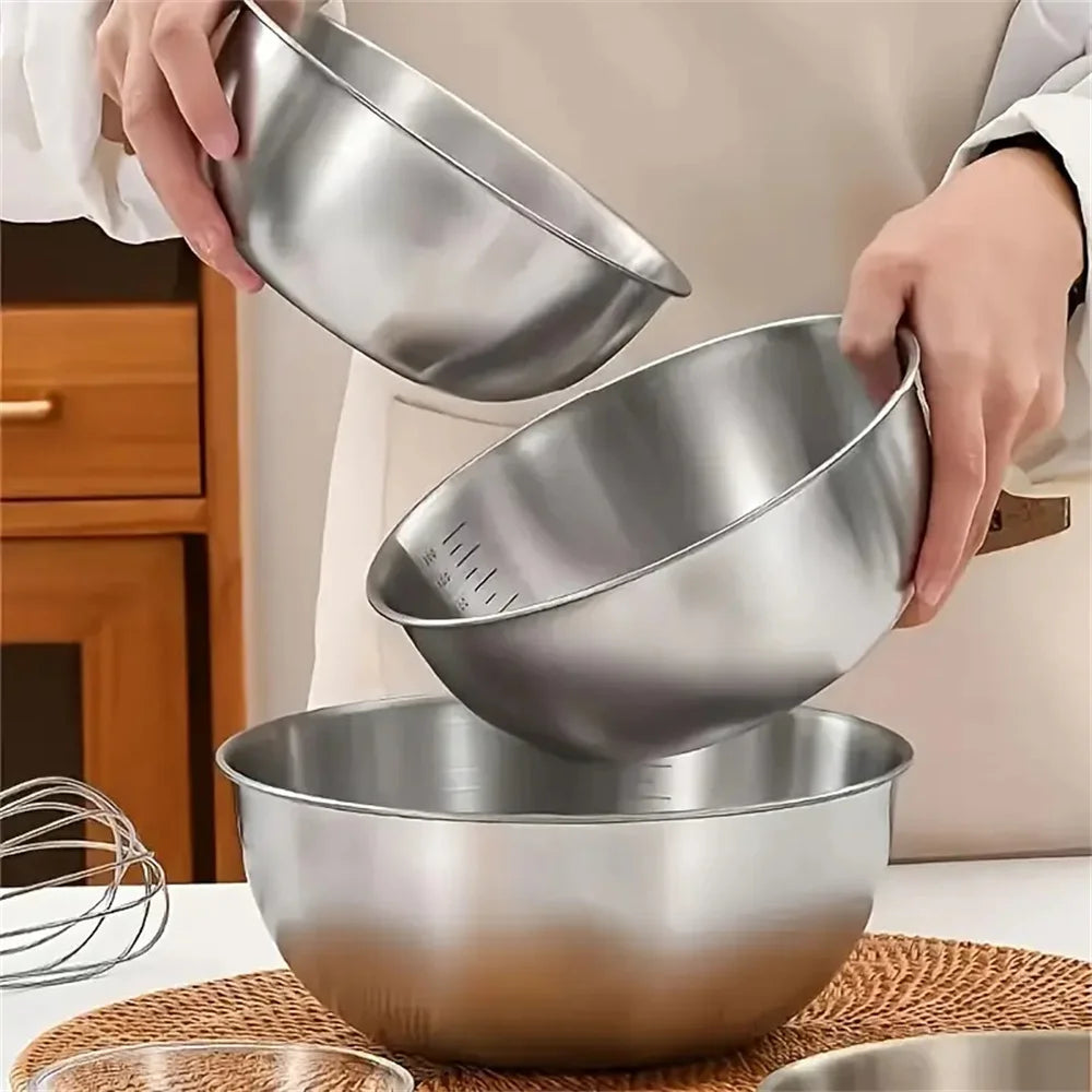 Mixing Bowl Set with measurements