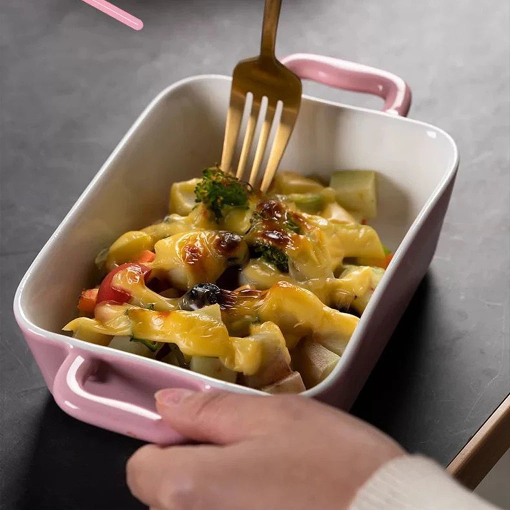 Heat-Resistant Versatile Ceramic Pan