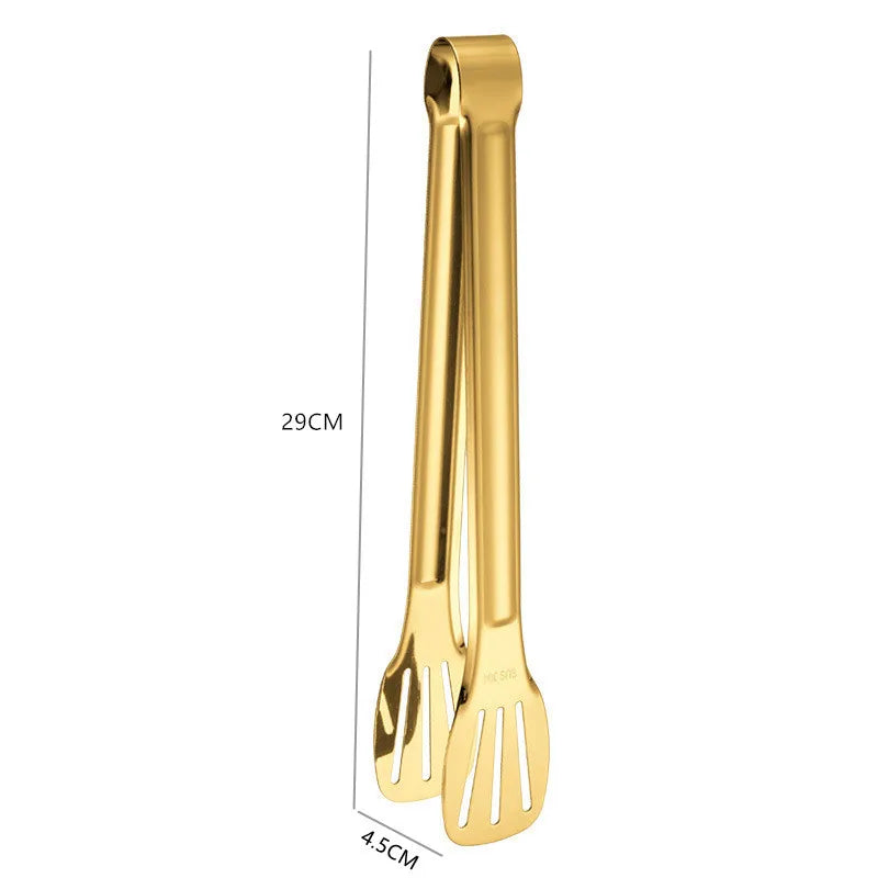 Gold BBQ Food Tong