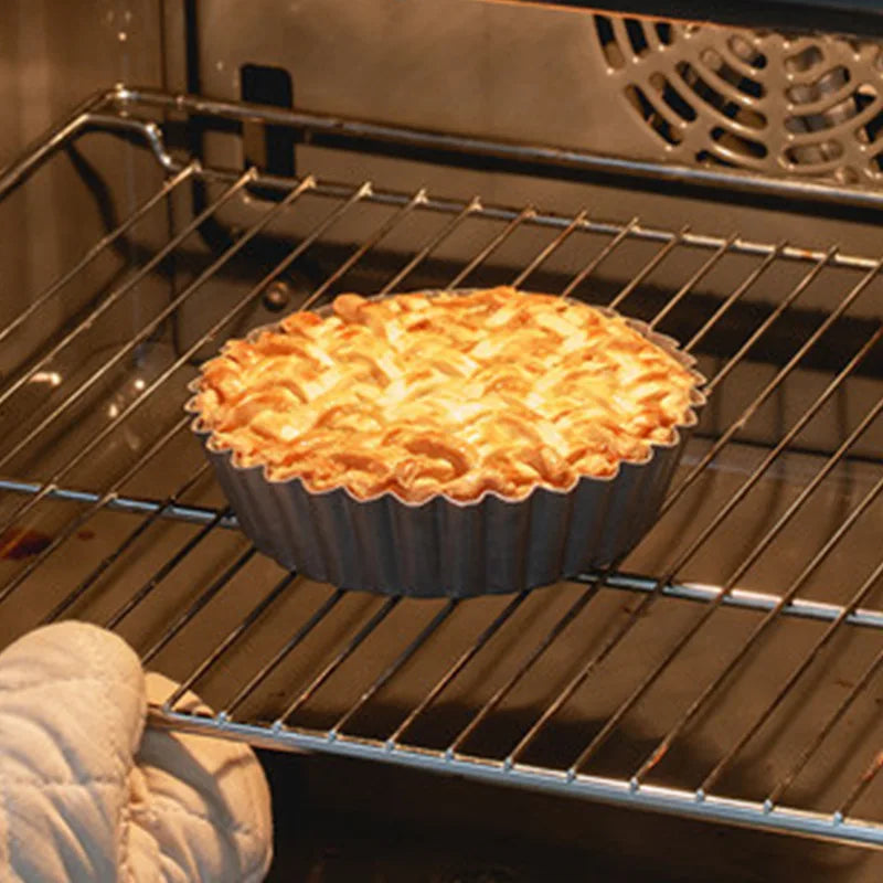 Non-Stick Tart & Quiche Pans with Removable Bottom