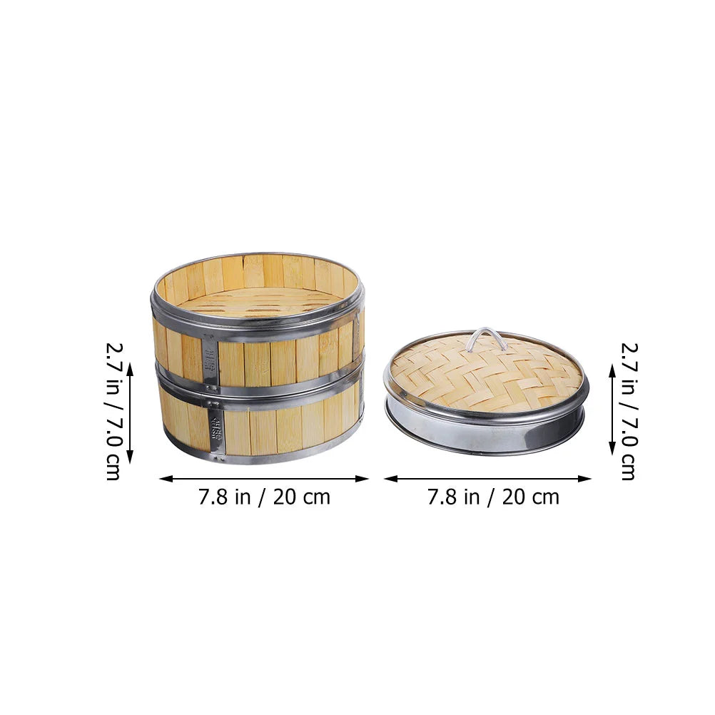 Bamboo Steamer Pot Baskets