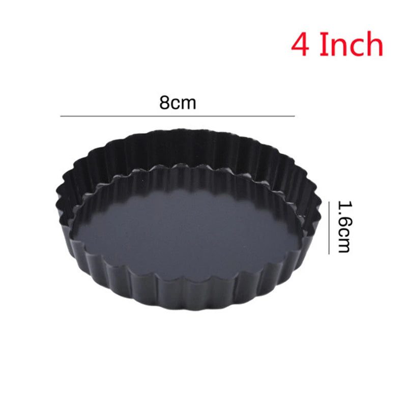 Non-Stick Tart & Quiche Pans with Removable Bottom