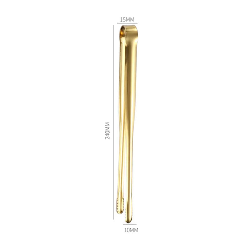 Gold BBQ Food Tong