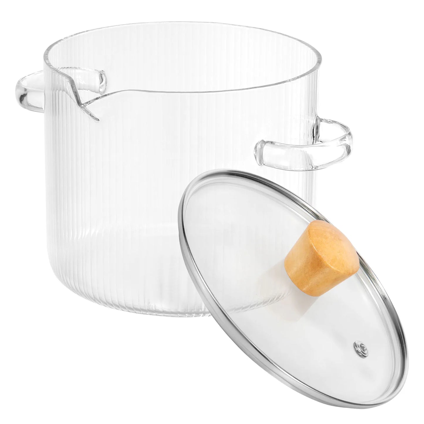 1.6/2.3L Glass Cooking Pot