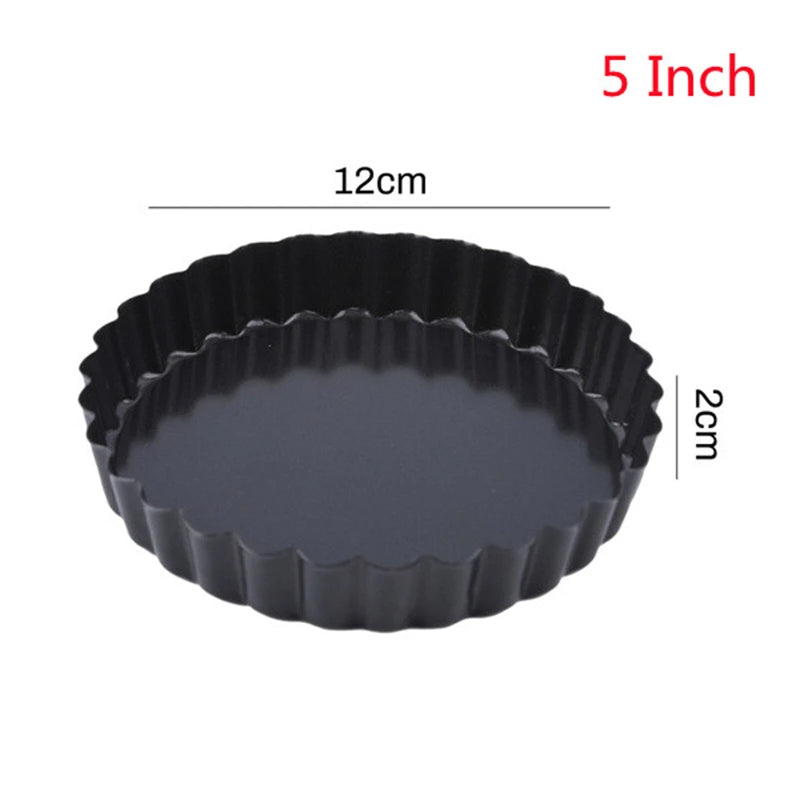Non-Stick Tart & Quiche Pans with Removable Bottom