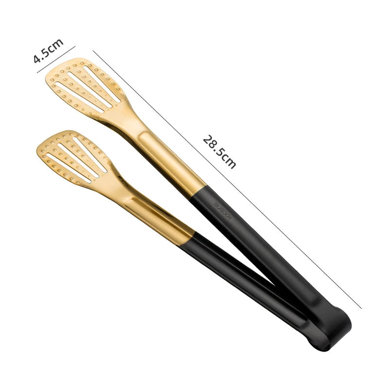Gold BBQ Food Tong