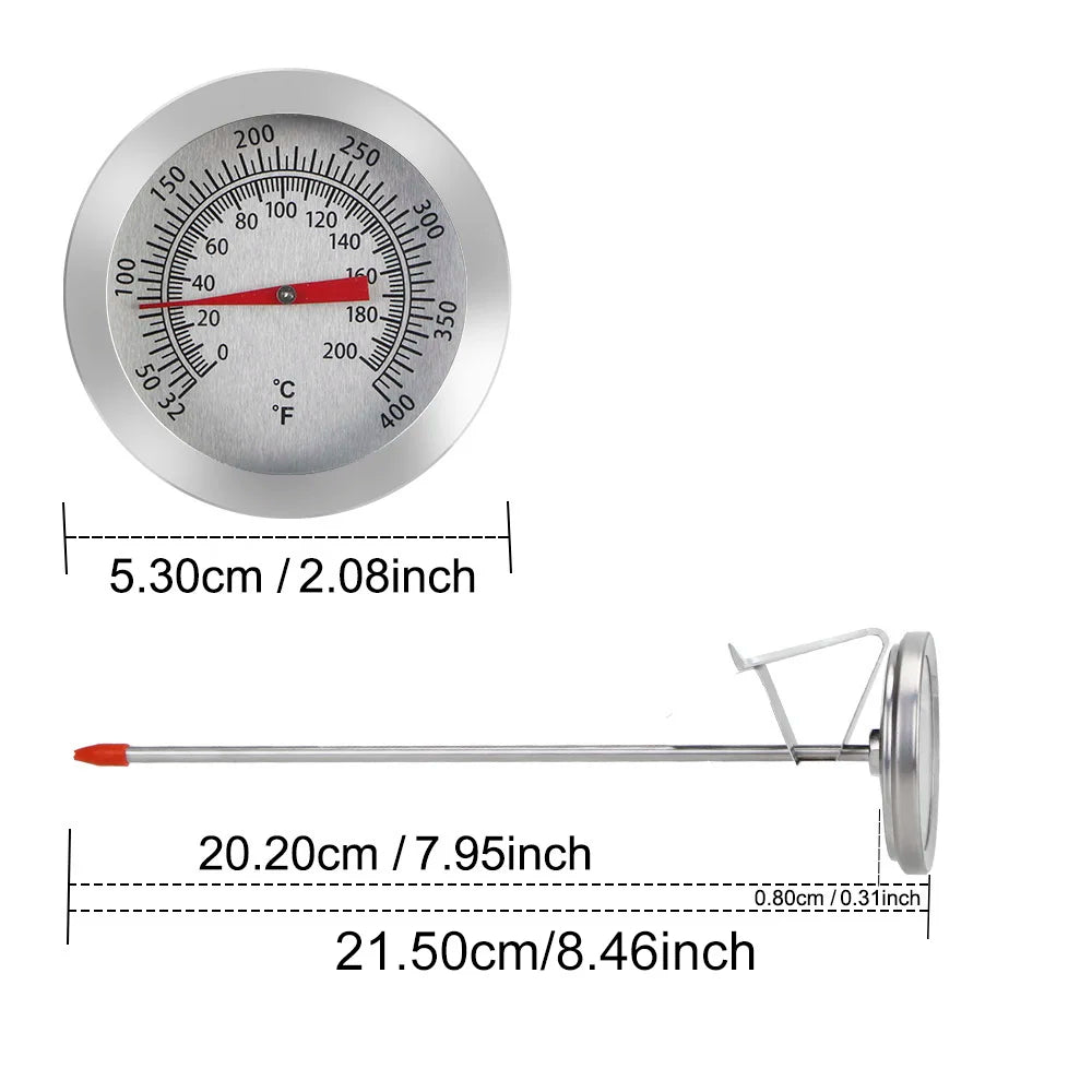 Stainless Steel 0~200℃ Cooking Thermometer