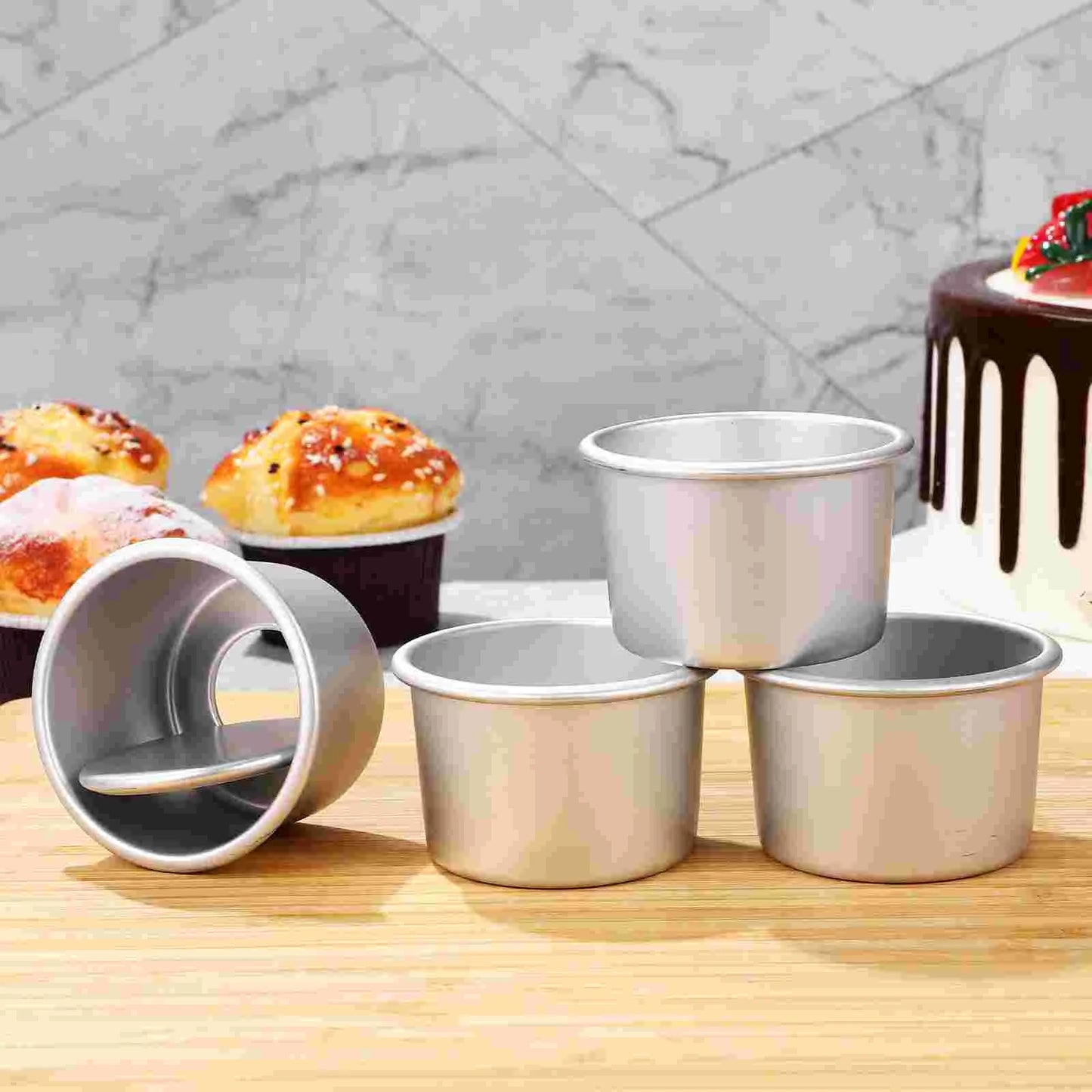 Mini Mold Tins with Detachable Bottom