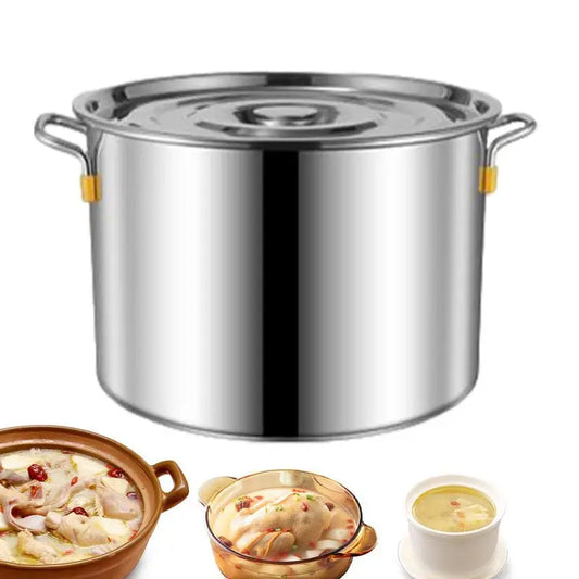 Stainless Steel Large Capacity Stockpot