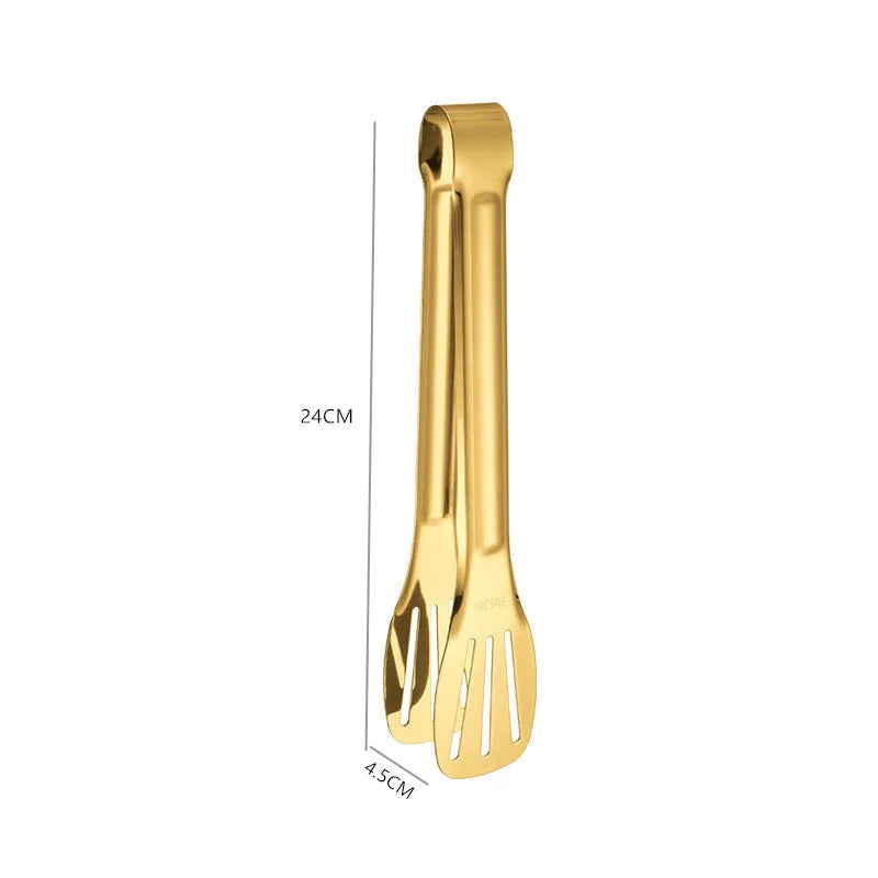 Gold BBQ Food Tong