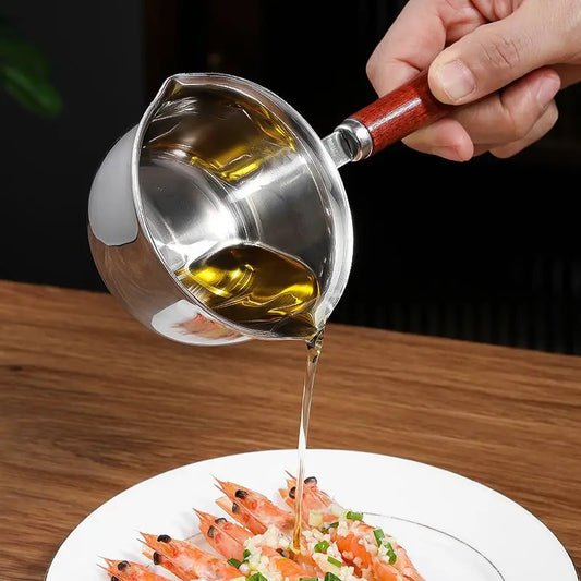 Stainless Steel Oil Saucepan