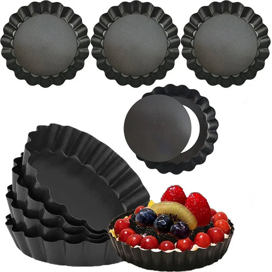 Non-Stick Tart & Quiche Pans with Removable Bottom