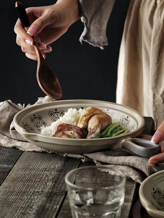 Elegant Ceramic Baking Pan